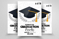 Graduation Celebration Party Flyer Product Image 1