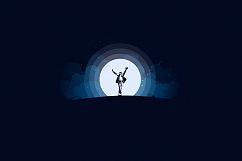 Moonlight vector Illustration. Product Image 5