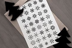 Boho-Chic Xmas Edition: 40 Snowflakes Product Image 2