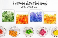 Watercolor Texture Clipart Watercolor background Hand drawn Watercolor clipart Digital paper Watercolor splash Blot Drop Scrapbooking PNG Product Image 4