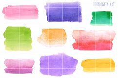 Watercolor Background Watercolor Blotches Product Image 4