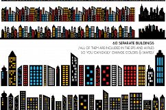 Superhero - City Skyline Vectors Product Image 3