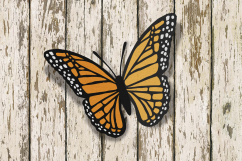 Monarch Butterfly SVG Design Product Image 2