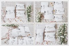 Sweet Rustic Invitation Mockup Product Image 4