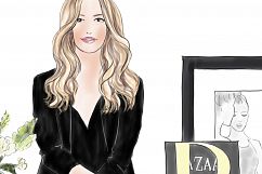 Fashion illustration clipart - Girl Boss 4 - Blonde Product Image 2