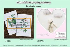 MOCKUP - Animated social media template - Handmade theme Product Image 3