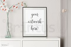 Frame mockup - clean bright interior Product Image 2