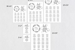 Seating Chart Template PCC_3 Product Image 5