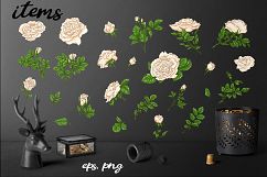 Roses – Vector Clip Art Set Product Image 7