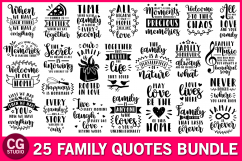 Family svg bundle, family quotes svg, home svg, love svg Product Image 1