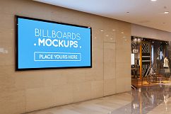 +25 Billboards in Mall Mockups Product Image 9