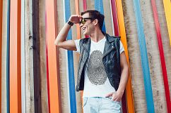 Men&#039;s T-Shirt Mock-Up Vol.4 2017 Product Image 11