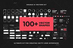 Grunge UI Vectors Kit Product Image 6