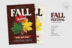 Fall Festival Flyer Template Product Image 2