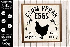 Farm Fresh Eggs SVG Product Image 1