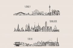 Sydney, Bangkok, Tokyo Product Image 1