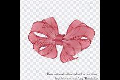100 Chiffon Bow Clip Arts, Fashion Clip arts, Princess Bow Product Image 3