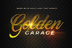 Gold Light text Effect Product Image 3