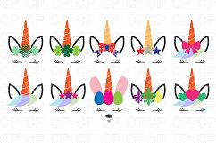Unicorn Bundle SVG Cut Files, Unicorn Clipart  Product Image 1