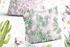 Watercolor SUCCULENTS &amp; CACTUSES Product Image 4