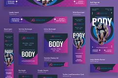 Personal Training Gym Design Templates Bundle Product Image 11