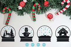 Snow Globe Ball Svg Product Image 1