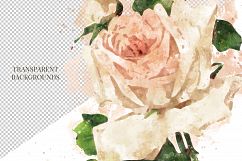 Farmhouse Watercolor Flowers &amp; Monograms Product Image 13