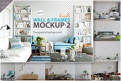Wall &amp; Frames Mockup - Bundle Vol. 2 Product Image 1