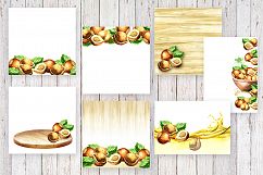Hazelnuts.Watercolor bundle Product Image 6