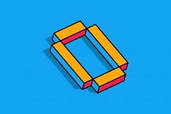 Isometric Alphabets Product Image 16