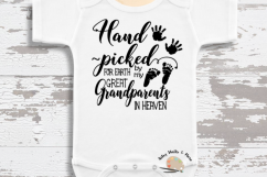 Hand Picked for Earth SVG In Memory of Great Grandparents Product Image 1