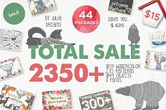 TOTAL SALE • 2350 ELEMENTS • 98%OFF Product Image 1