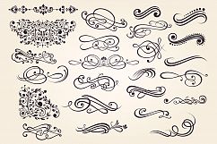 Hand drawn Watercolor and ornament Set Product Image 6