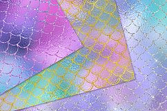 Sparkling Mermaid Digital Paper Product Image 2