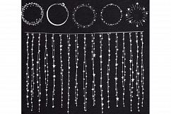 Christmas String Lights Clip Art Product Image 9