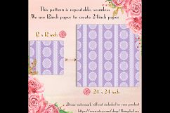 100 Seamless Shabby Chic Lace Digital Papers Product Image 3