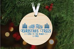 Christmas SVG Cut File - Christmas Trees SVG DXF PNG EPS JPG Product Image 6