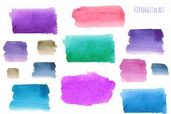 Watercolor Background Watercolor Blotches Product Image 6