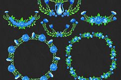 Simple Blue Floral Product Image 5
