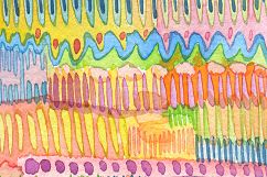 Abstract watercolor hand painted ornament background. Product Image 1