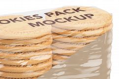 Cookies Pack Mockup - Half Side View Product Image 8