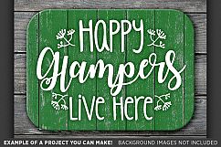 Happy Glampers Live Here SVG - Glamper Decor SVG - 796 Product Image 3