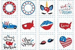 July 4th SVG Cut File Bundle Product Image 3