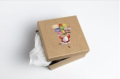 Happy Santa - Watercolor Clip Art Set Product Image 10