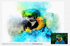 Watercolor Photoshop Action Product Image 6
