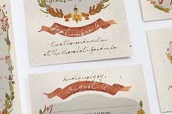 Autumn Floral Wedding Invitation Suite Product Image 5