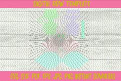 Halloween Black Cat Hair Bow Template Product Image 2