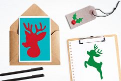 Christmas Reindeer graphics and illustrations Product Image 4