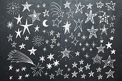 Hand drawn stars + frames Product Image 1