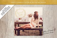 PSD Photo Gift Card Template #48 Product Image 3